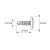 GM-B 4,2x25 mm csavar méretdiagram
