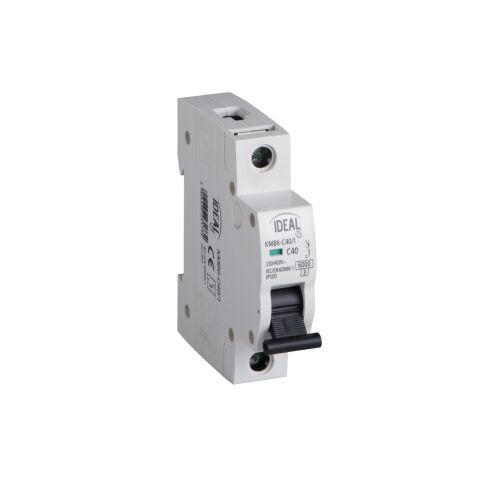 IDEAL KMB6 1P C40 Kismegszakító, 40A, 230V - Áram-védőkapcsoló