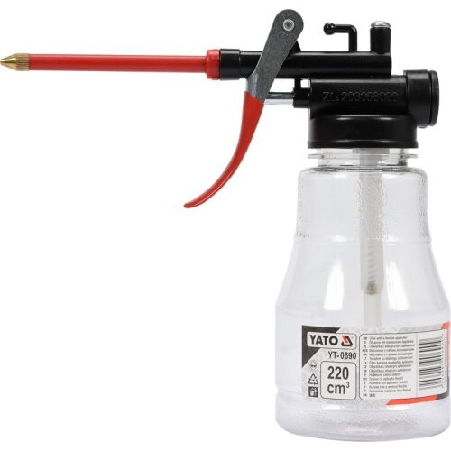 YATO YT-0690 220ml Olajkanna flexibilis csőrrel - Kézi zsírzó