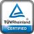 TÜV Rheinland tanúsítvány logó, termék tanúsítás