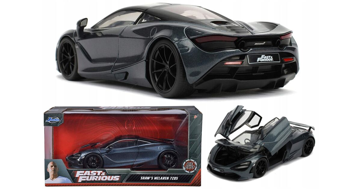 JADA TOYS - McLAREN 720S Blauw ROZE SLIPPEN - 1/24 - JAD34850 EUR 31,38