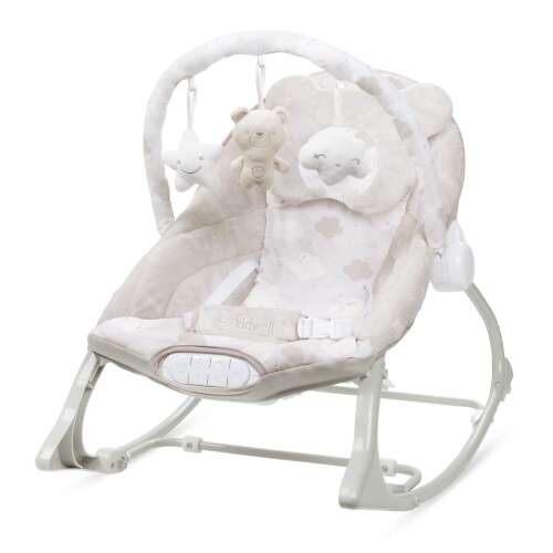 Kidwell Pino Vibrating Musical Recliner - Cloud #beige