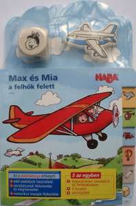 HABA Könyv&Játék- Max és Mia a felhők felett gyerekkönyv 3in1 30496976 Haba