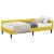 vidaXL Sarok Ágykeret Matraccal 2 db Sárga 100 x 200 cm Bársony 149127731