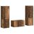 vidaXL 3 pcs Öreg fa 149130501