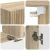 vidaXL TV szekrény 5 pcs Sonoma tölgy 149130631