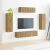vidaXL TV szekrény 5 pcs Artisan tölgy 149130579