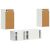 vidaXL Fehér 60 x 31 x 29,5 cm 149134820