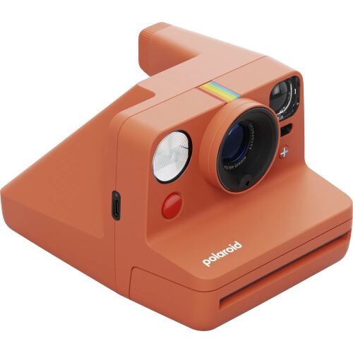 Polaroid Now+ G3 Korall Instant Fényképezőgép, ferde nézet - Fényképezőgép