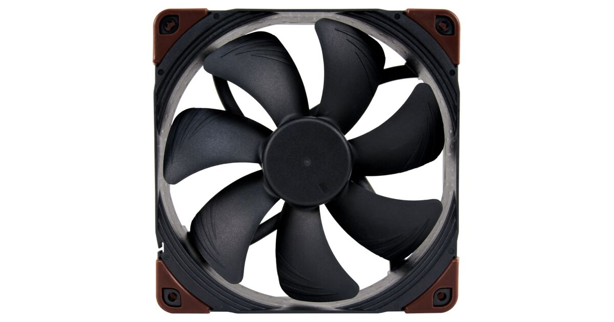 Noctua 140 mm-es NF-A14 IndustrialPPC-2000 IP67 PWM ventilátor (NF-A14 ...