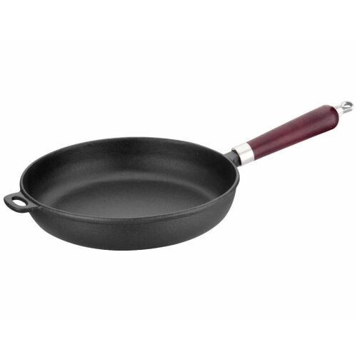 Öntöttvas serpenyő 28cm fedővel KRISBERG KS-2567
