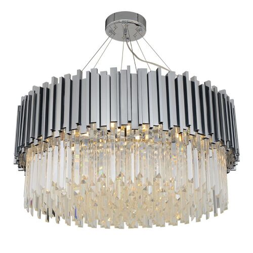 Krómozott kristályorgona csillár - kristálycsillár 60cm 149234294 - Függeszték