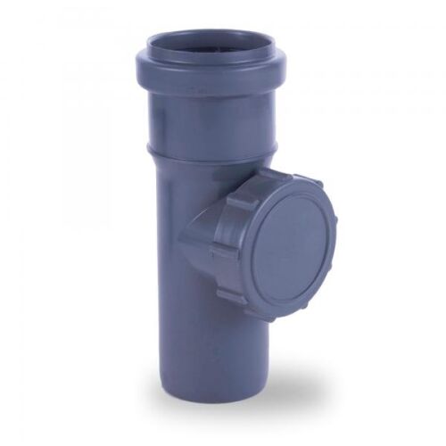 Pipelife PVC 75mm szennyvíz ellenőrző idom - Víz, gáz és fűtés szerelvény