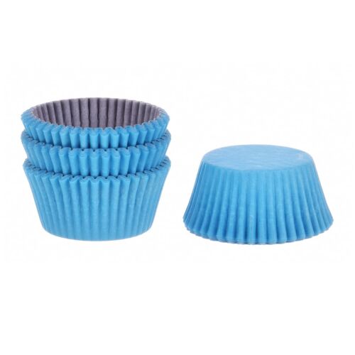 Papír cupcake kapcsok VILÁGOS KÉK 50x32 mm DECORA 75 db 149240536 - Muffin papír