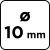 SDS Plus dupla spirálos betonfúró 10 x 210 mm 149248380