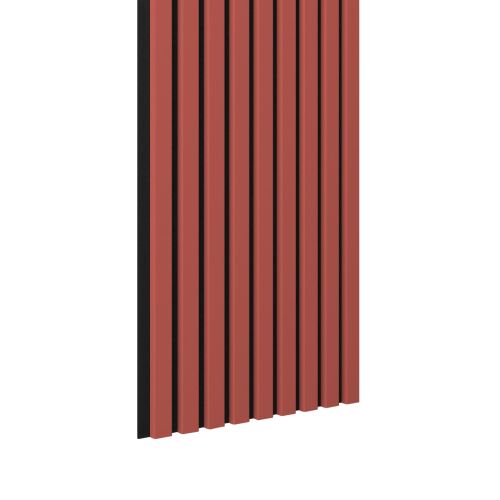 LDA PREMIUM dekoratív MDF riflaj, akusztikus panel típus, Coral, 260x40 cm 149279534 - Falpanel és falmatrica