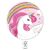 Unicorn Rainbow Colors Unicorn Paper Plates 8 pcs 20 cm FSC 84079470