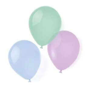 Pastelowe balony, 25 cm balony lateksowe, dekoracje na imprezę - Bułka w powietrzu