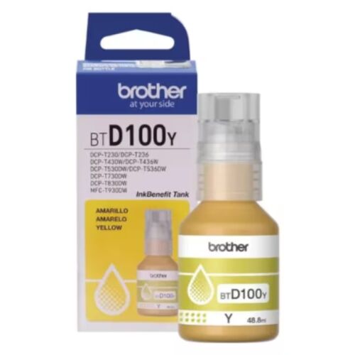 Brother BTD100Y Eredeti Tintapatron - Sárga 149297682 - Brother