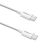 Qoltec USB 2.0 C típusú kábel | USB 2.0 C típusú 60W | QC 3.0 | PD | 1,5m | Fehér 149342308