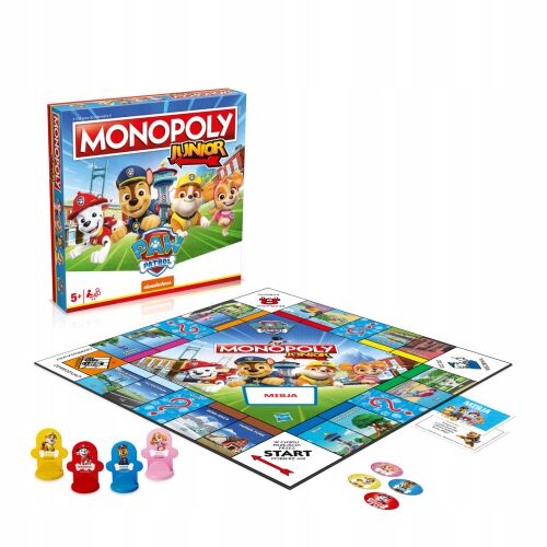 Monopoly Junior MANCS ŐRJÁRAT MONOPOLY CSALÁDI TÁRSASJÁTÉK 149351240 