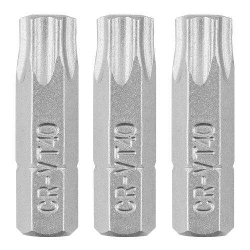 Torx bitek T40 x 25 mm, 3 db. 155314549 - Bitfej