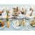 PartyDeco 50. születésnapi tányérok arany 20cm/6 db 172177232