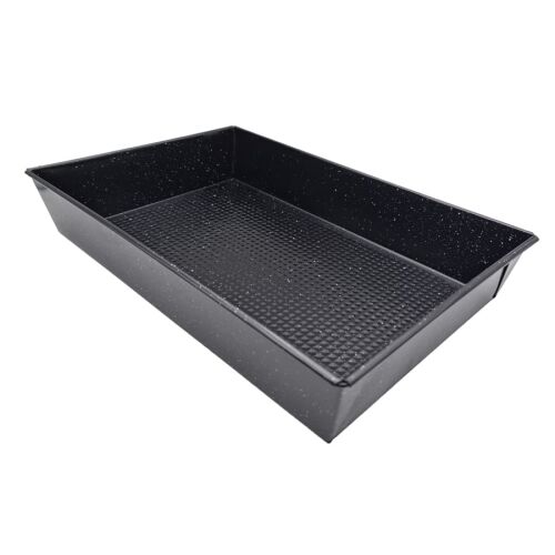 Tapadásmentes sütőtálca 36x24x6 cm, ideális süteményekhez és sültekhez - Tepsi