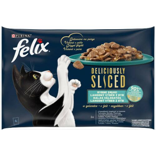 FELIX Ízletesen Szeletelt Halízek 4x80g