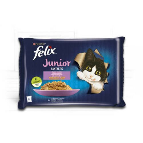 FELIX FANTASTIC MP Junior Csirke, Lazac 4x85g = 340g