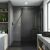 Zuhanyfal Rea Flexi Grey / Black 120 168622086
