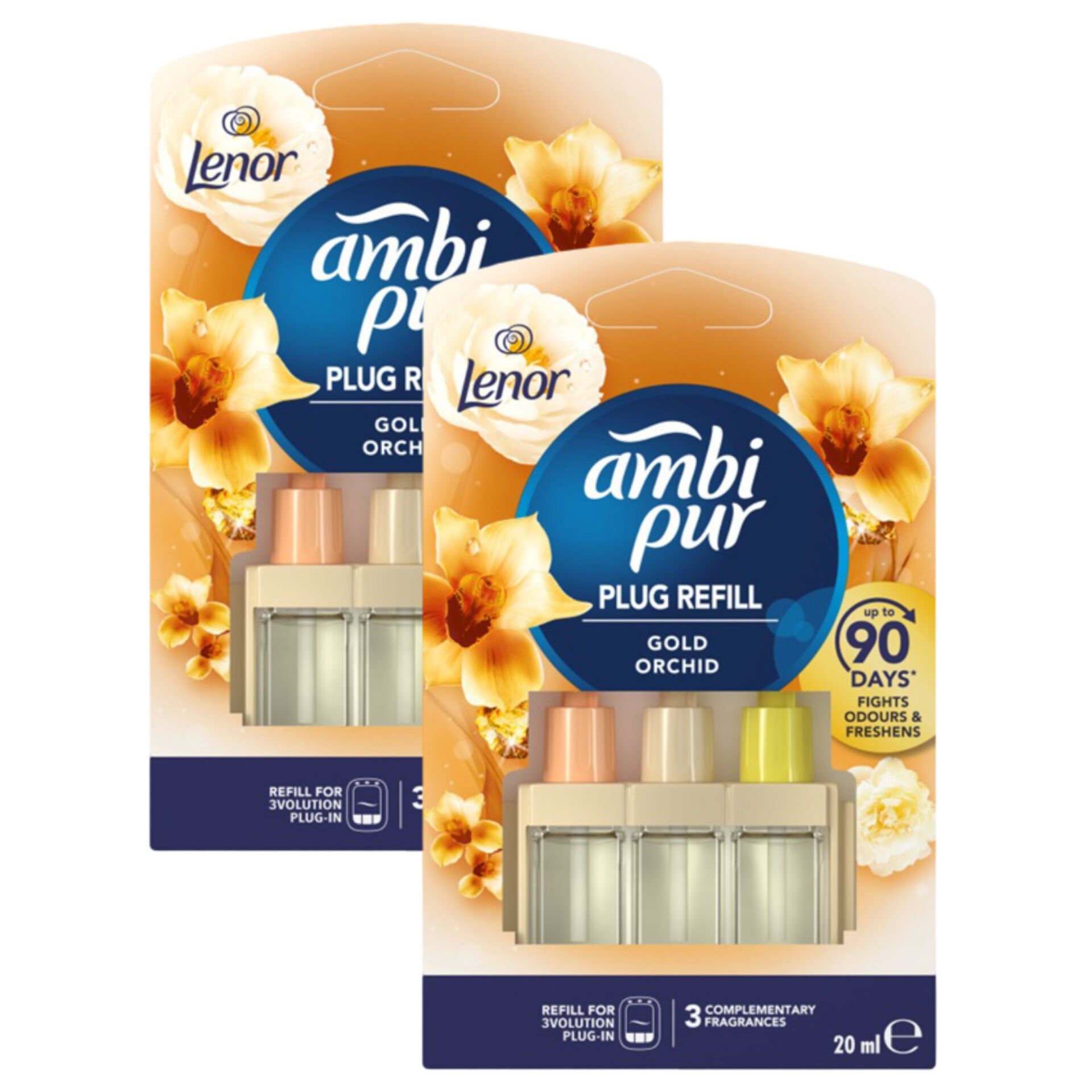 E-shop Ambi Pur 3volution Parfumová náplň do vankúšika - Golden Orchid - 2x20ml