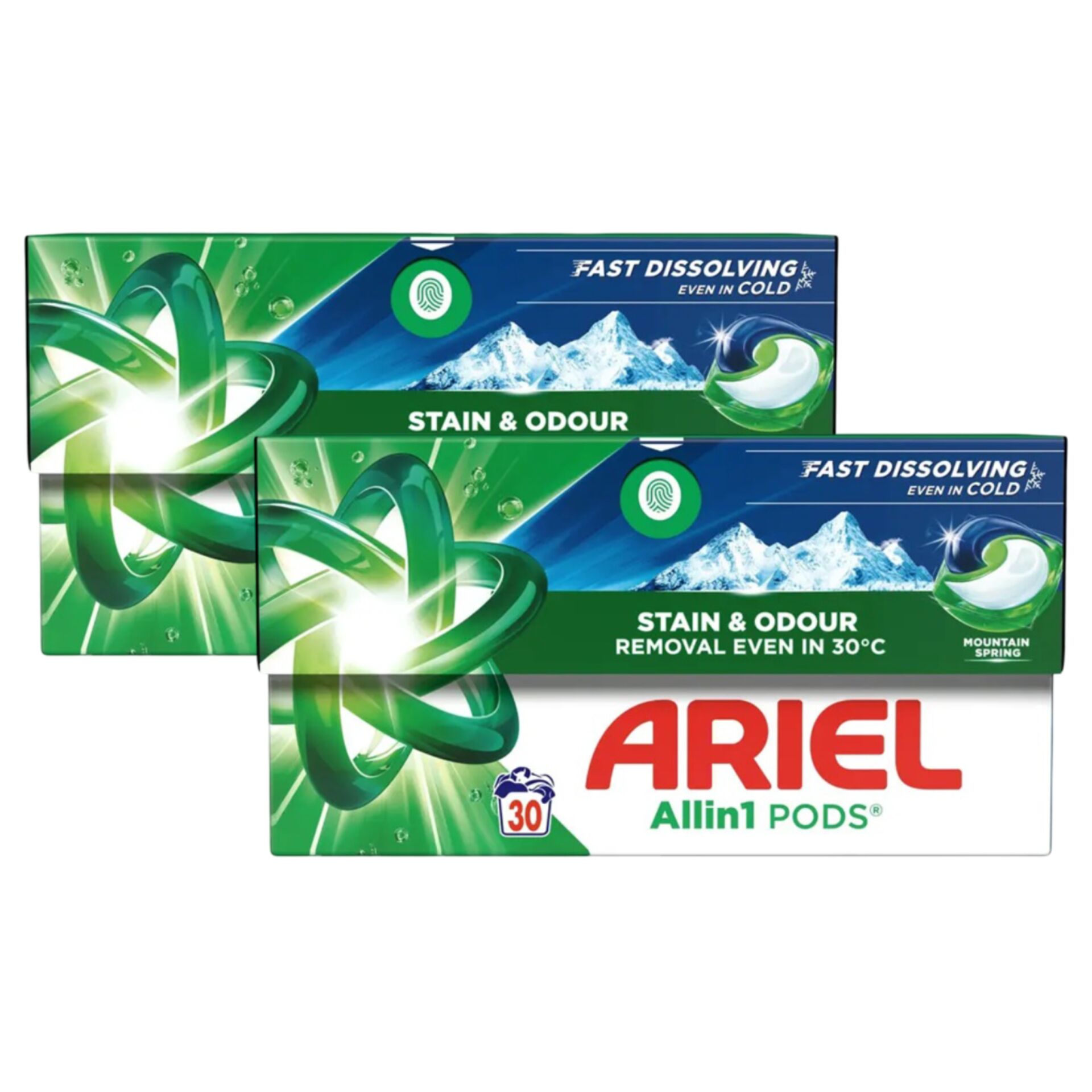 E-shop Ariel Allin1 Pods Mountain spring Pracie kapsuly 2x30ks