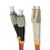 Qoltec LC/UPC - FC/UPC Multimódusú OM2 Duplex 5m Optikai Patch Kábel