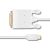 Qoltec USB-C - DVI kábel csatlakozók