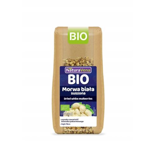 Naturavena BIO Szárított Fehér Eperfa 100g Csomagolás - Aszalt és szárított gyümölcs