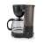 Nedis KACM150EBK filter coffee maker, black, 1.25L, 10 cups, with glass carafe, drip stop function, keep warm function