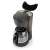 Nedis KACM150EBK coffee maker, black, 10 cups, glass carafe