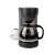 Nedis KACM150EBK filter coffee maker, black, 1.25L, 10 cups, with glass carafe, drip stop function, keep warm function
