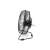 Equip 245420 fekete USB asztali ventilátor, oldalnézet