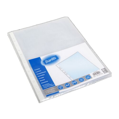 Bantex 50 mikronos borsóhüvely, A4, 100 darab 149452944 - Genotherm