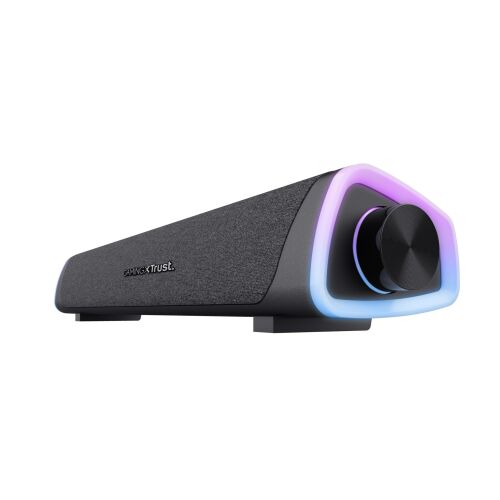 Trust GXT 620 Axon Czarny Soundbar Gamingowy z podświetleniem RGB