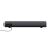 Trust GXT 620 Axon Schwarze Soundbar Rückansicht mit Kabeln