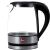ELDOM C410 LITEA glass kettle with stainless steel accents