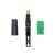 Qoltec SC/APC optikai gyorscsatlakozó szétszerelve, egymódusú, 3,0 mm