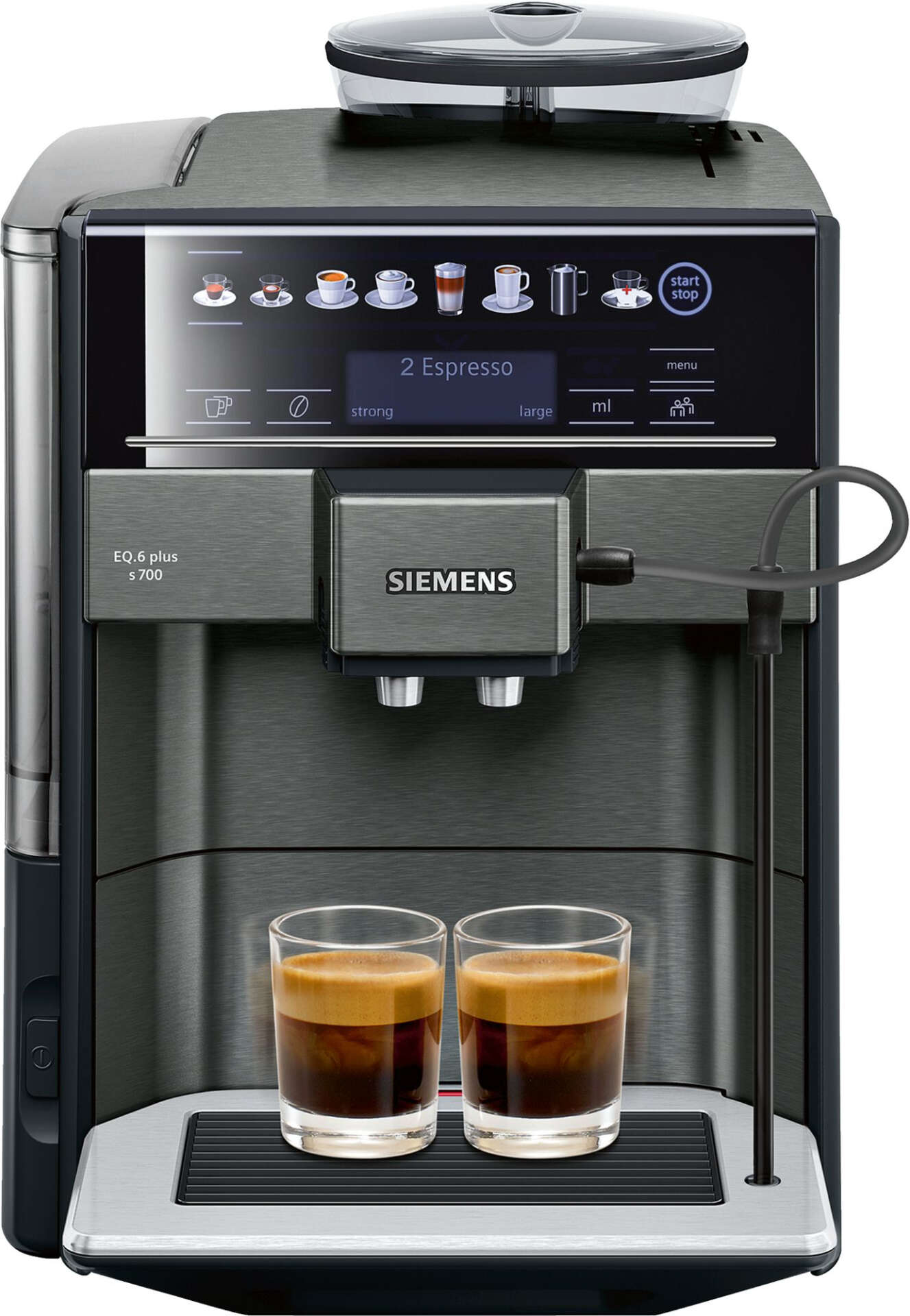 Siemens eq.6 plus te657319rw kávéfőző teljesen automatikus eszpre...