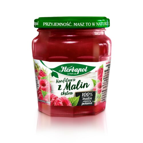 Herbapol extra málnalekvár 240g 149462131 - Lekvár és dzsem