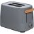 Stelton X-222-1 Antracit Grey 2-Slice Toaster angled view