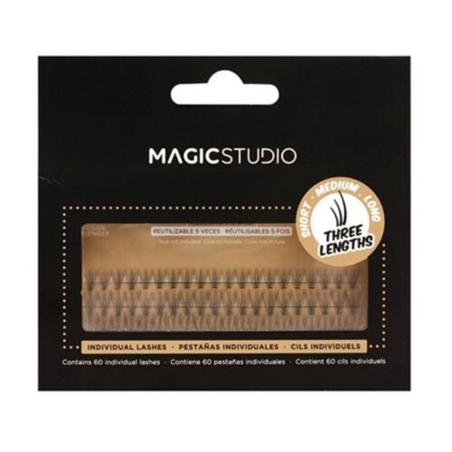 MAGIC STUDIO VEGÁN Egyedi Szempillák, 60 db, rövid, közepes, hosszú méretek - Műszempilla