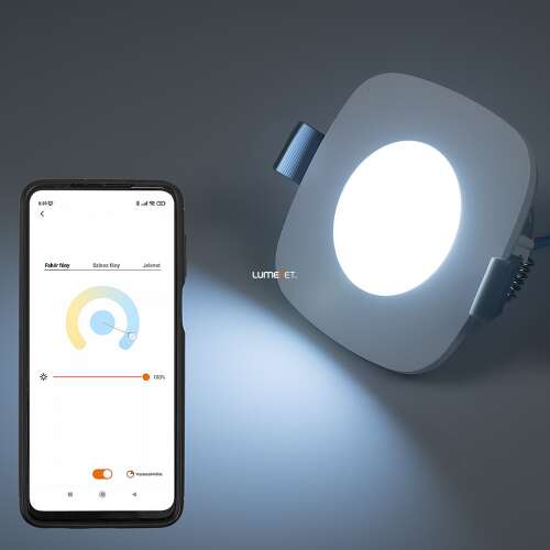 LUTEC RINA intelligenter LED-Einbaustrahler, gesteuert über App